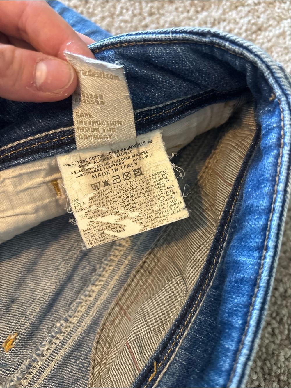 Y2K diesel jeans women muze vintage rn93248 ca25594 25x32 - Picture 8 of 11